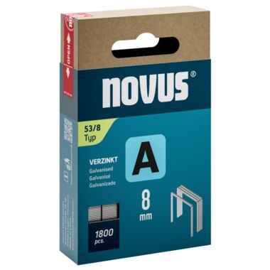 NOVUS Heftklammer A 042-0774 53/8 verzinkt 1.800St